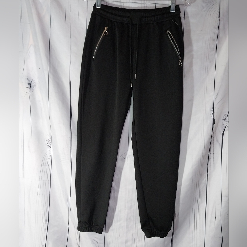 Indero Black Emo Goth Punk Y2K Grunge Joggers